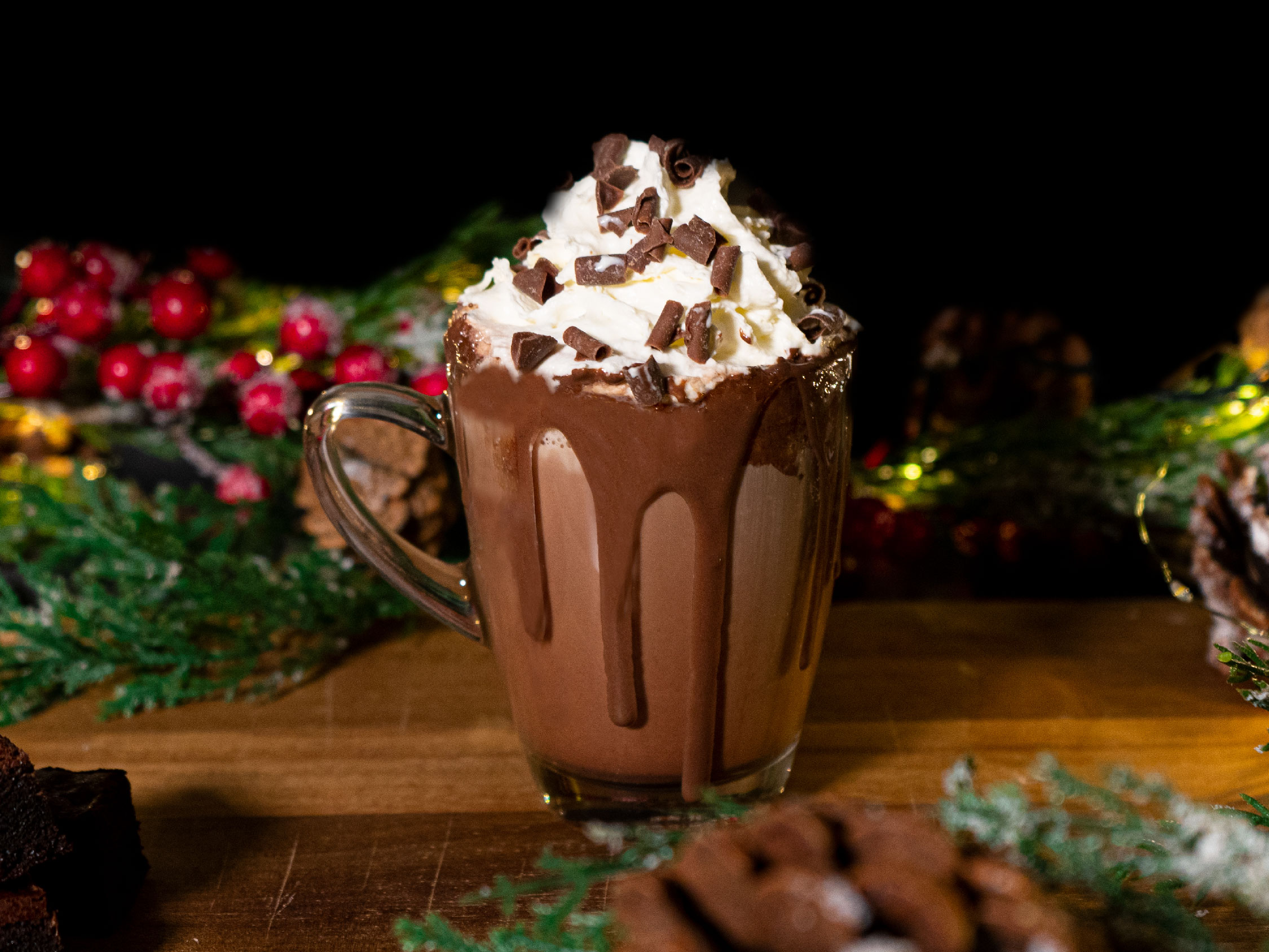 Toffee Crunch Hot Chocolate