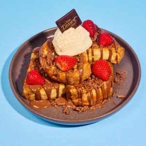 Strawberry & Milk Chocolate French Toast