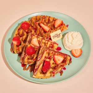 Strawberry Sensation Waffle